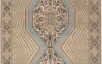 Afshar - Antique - Rug - 232 cm - 160 cm