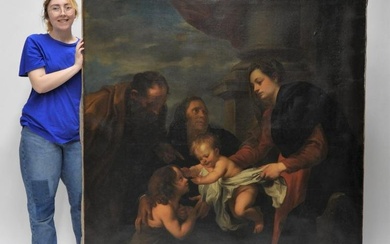 Aft. Anthony Van Dyck The Holy Family Painting