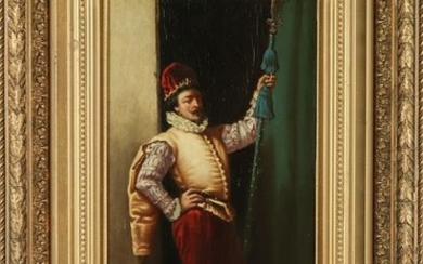 After Messonier "The Guard" Oil on Board