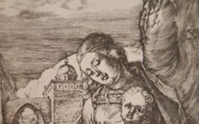 Albercht dürer (1471 - 1528) - La madonna con la pera