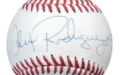 Alex Rodriguez Autographed Baseball Mariners