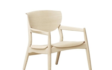 SOLD. Alexander Seyfarth: Origin Lounge Chair of soap treated ash. Manufactured by Form & Refine. H. 74. W. 67. D. 67 cm. – Bruun Rasmussen Auctioneers of Fine Art