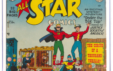 All Star Comics #54 (DC, 1950) CGC VG+ 4.5...