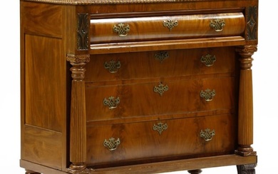 American Late Classical Mahogany Chest of Drawers