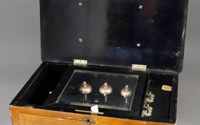 An Eight Air Musical Box, Late 19th Century, No....