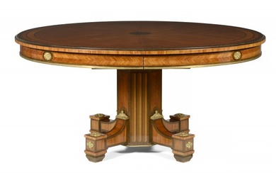 An Empire dining table