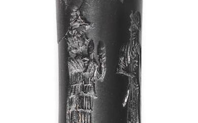 An Old Babylonian haematite cylinder seal