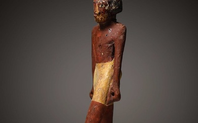 Ancient Egyptian Wood Funerary model - 19 cm