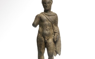 Ancient Roman Bronze Mercury Figure