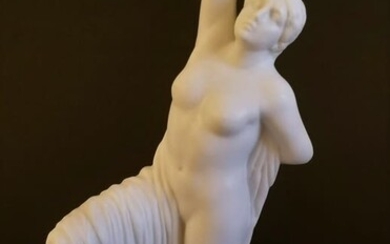 Antique Sevres Bisque Figurine Statue of Goddess