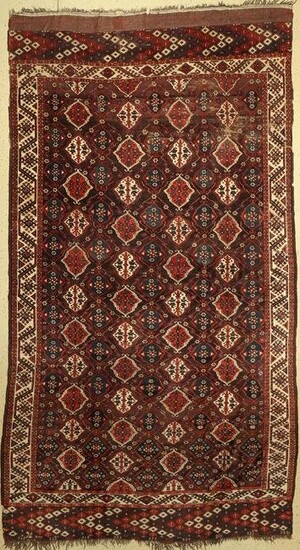Antique Tschaudor main carpet, Turkmenistan, 19th