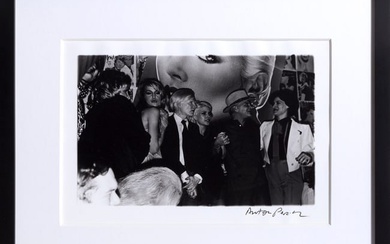 Anton Perich, Interview Magazine Party: Andy Warhol, Jerry Hall, Debbie Harry, Truman Capote, Paloma