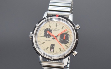 BREITLING Chrono-Matic référence 2110 Montre-bracelet avec chronographe, calibre 15, Suisse, vers 1969, automatique, boîtier en...