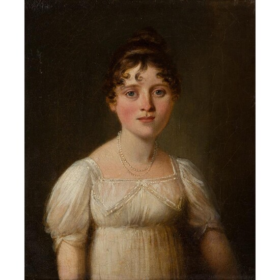 BRITISH SCHOOL (19TH CENTURY) PORTRAIT OF A LADY OF THE ROLLAND FAMILY
