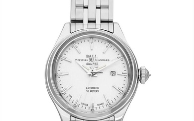 Ball Trainmaster Eternity NL2080D-SJ-SL - Trainmaster Automatic Silver-tone Dial Stainless Steel