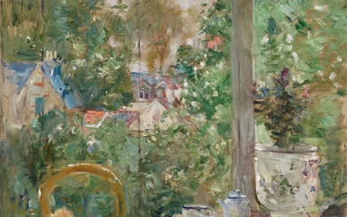 Berthe Morisot Poupée dans la véranda