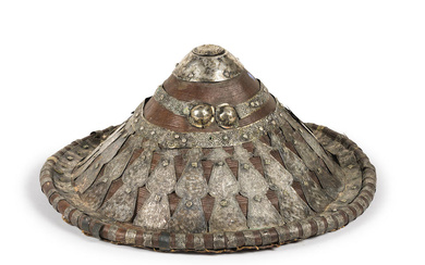Bouclier Abyssin en cuir (tafa), Ethiopie XIXe siècle A leather...