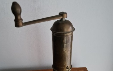 Brass Pepper Mill - Brass - Early 20th century