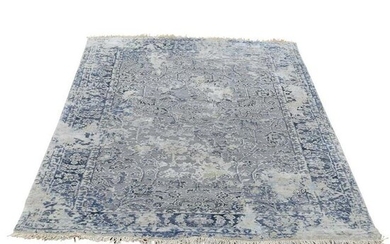 Broken Persian Design With Pure Silk Hand-Knotted