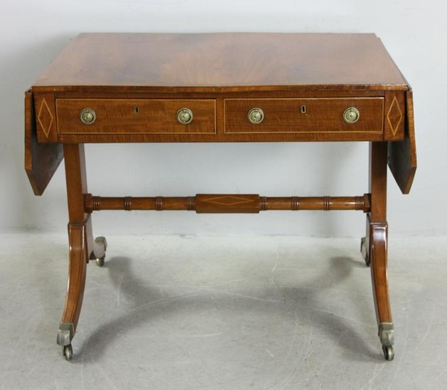 CA 1795 Sheraton Mahogany Sofa Table