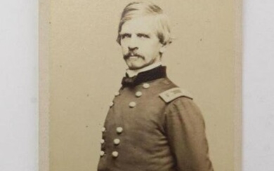 CDV of Civil War General Nathaniel P. Banks