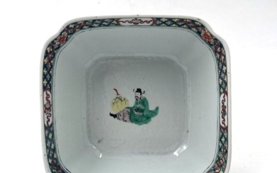 CHINE, XXe siècle Coupe octogonale en porcelaine... - Lot 263 - Pescheteau-Badin
