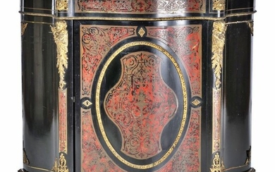 Cabinet - Napoleon III Style - wood and bronzes in Boulle style - Late 19th century