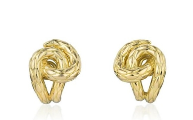 Cartier Gold Earrings