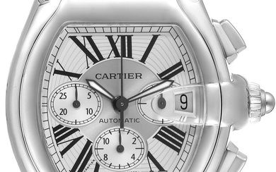 Cartier Roadster XL Chronograph Silver