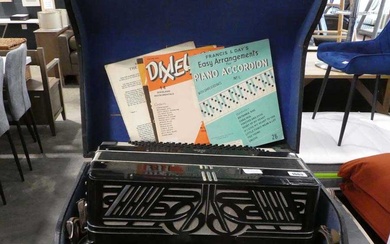 Cased piano accordion by FrontalineCondition Report There is no condition...