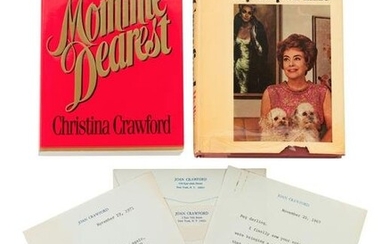 (Celebrity Memorabilia) A group of Joan Crawford