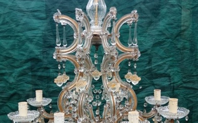 Chandelier - Chandelier Maria Teresa francia - Bohemian crystal glass etc.