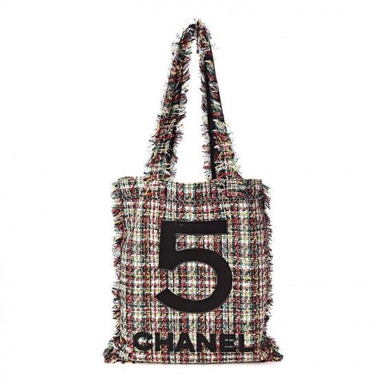 Chanel - Tweed N°5 Tote Multicolor Weekend bag