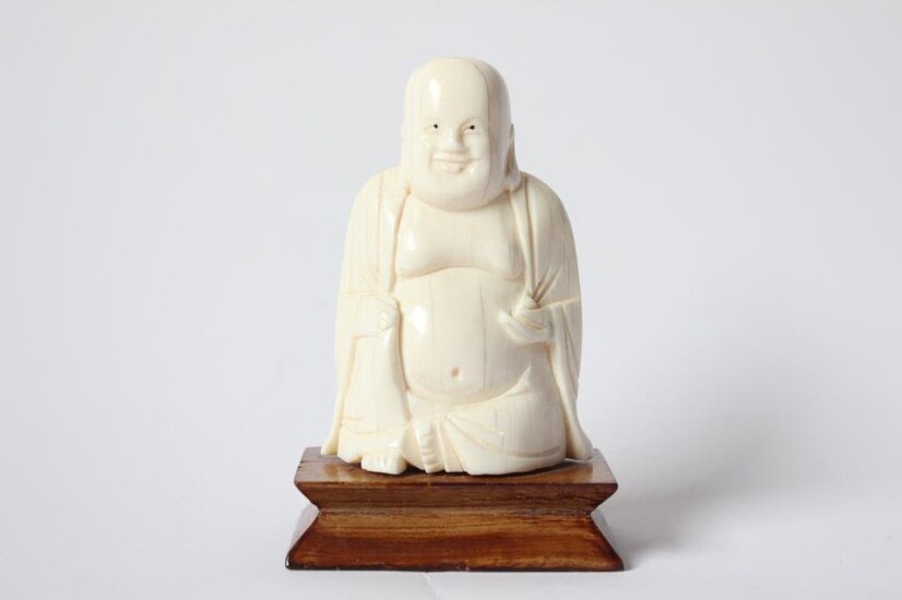 Chinese Bone Carved Buddha