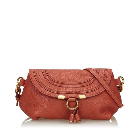Chloe - Small Leather Marcie Crossbody Bag Crossbody bag