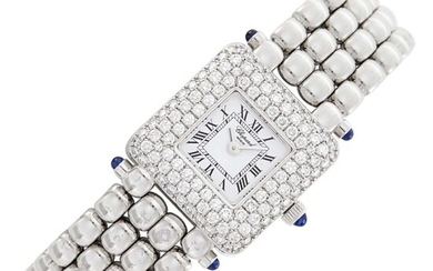 Chopard White Gold and Diamond 'Happy Sport' Wristwatch, Ref. 419 1
