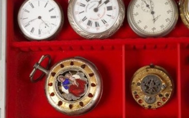 Convolute pocket watches and movements