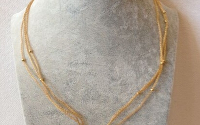Cristian Gold - 18 kt. Yellow gold, 7 gr. length 46 cm - Necklace