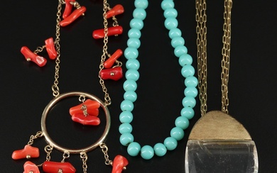 David Aubrey, Sheila Fajl and Cookie Lee Necklace Collection