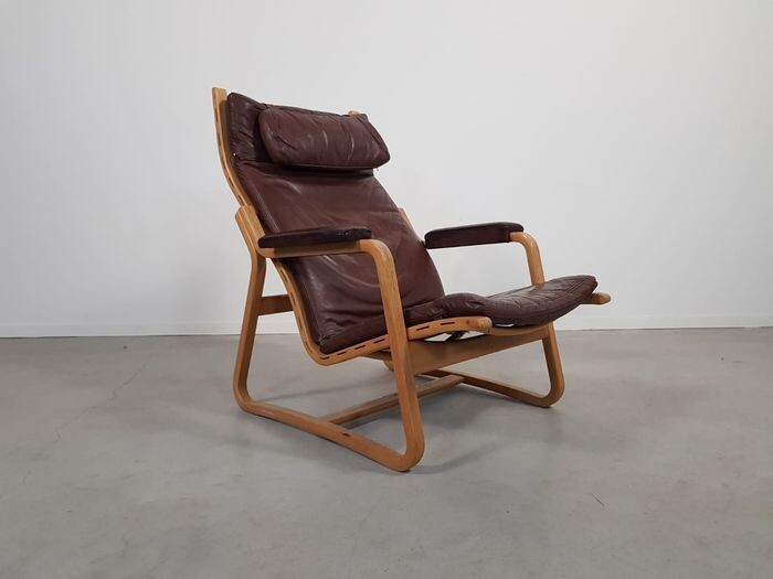 Ditte en Adrian Heath - France & Son - Modern architectural Danish lounge chair