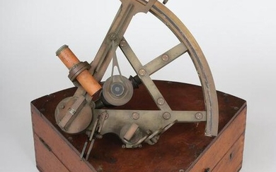 E. Smith brass sextant