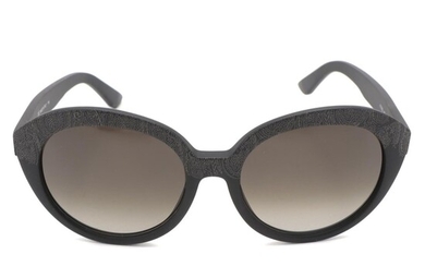 ETRO ET620S Black Matte Paisley Round Sunglasses