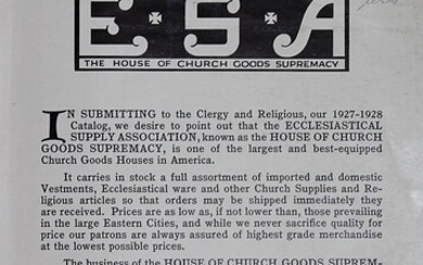 Ecclesiastical Supply Association.