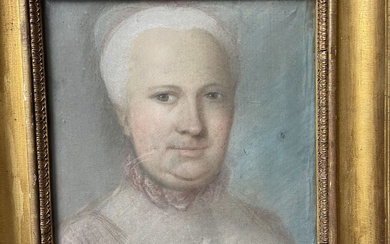 École Française fin XVIIIe siècle Portrait... - Lot 63 - Beaussant Lefèvre & Associés