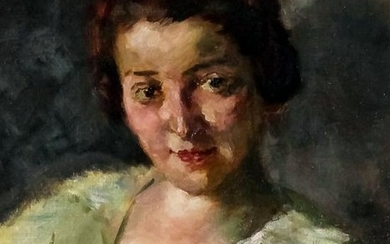 Edmund Pick Morino 1877-1958 Portrait Oil Painting