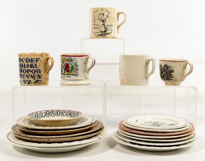 English ABC Plate and Cup Assortment