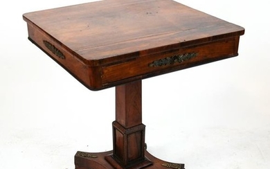 English Rosewood Pedestal Table