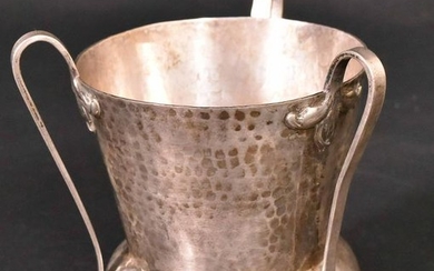 English Silver Three-Handled Cup
