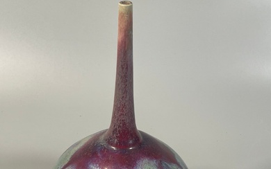 Ernest CHAPLET (1835-1909) Vase bouteille... - Lot 163 - Osenat