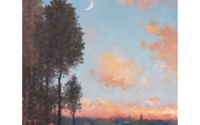 F. Russell GREEN: "New Moons" - Painting